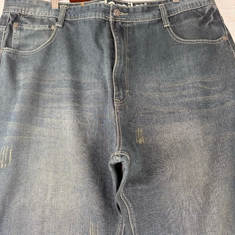 Akademiks Wide Leg Jeans size 42x32. - Picture 4 of 13